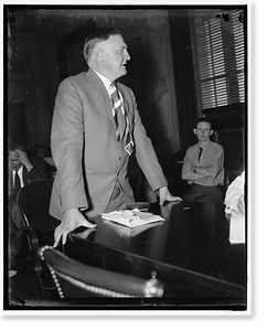Antique Portrait - Washington DC - Sears Roebuck before Joint Committee