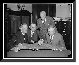 Historic Portrait - Washington DC - Study plans for new Capitol