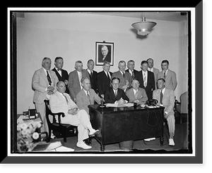 Vintage Portrait - Washington DC - Republicans start ball rolling, 1938