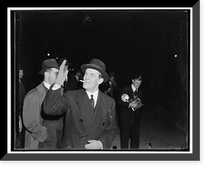 Historic Framed Print, Finland Minister arrives for Soviet reception. Washington, D.C., Nov. 7. Finland's Minister Hjalmar J.,  17-7/8" x 21-7/8"