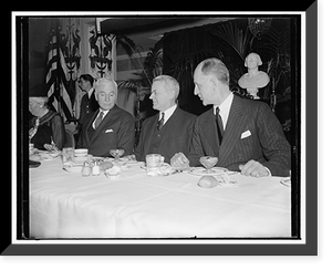 Historic Framed Print, State Department high officials address Inter-American education conference. Washington, D.C., Nov. 9. Secretary of State Cordell Hull, Dr.,  17-7/8" x 21-7/8"
