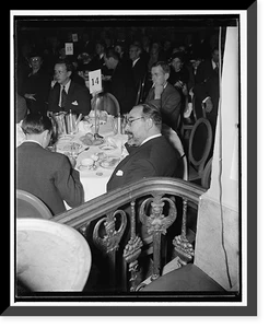 Senor Dr. Don Fernando de Los Rios, former Ambassador from Spain and once head of Madrid University who attended as a scholar. not representing any school, Vintage Poster