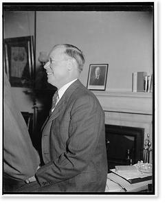 Vintage Portrait - Senator Robert Taft - Framed Wall Art Gift Idea