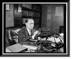 Antique Portrait - U.S. Patent Commissioner, Conway P. Coe