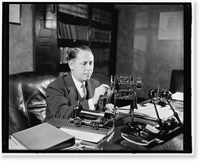 Antique Portrait - U.S. Patent Commissioner, Conway P. Coe