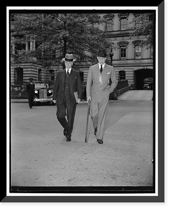 Cordell Hull and Sumner Welles, Historic Reproduction