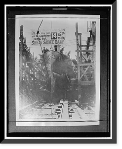 Antique Portrait - Navy destroyer 139 - Vintage Home Decor Print
