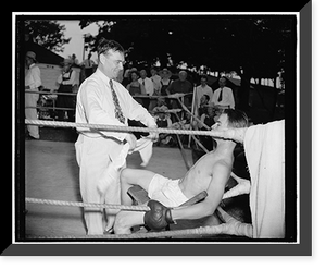 Historic Framed Print, [Boxing],  17-7/8" x 21-7/8"