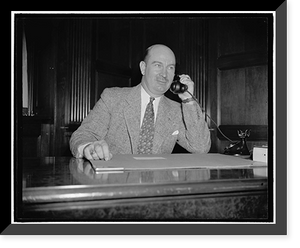 Historic Framed Print, Col. Sumpter Smitts[?],  17-7/8" x 21-7/8"