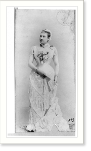 Vintage Americana Print - Mme. Materna - Vintage Wall Art Gift