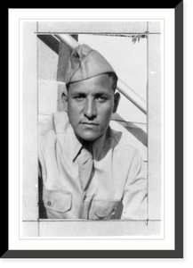 Library of Congress employee killed in World War II - Alexander Chavez, Vintage Wall Art
