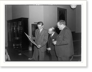Vintage Americana Print - Jury for the Pennell Prize Exhibition, 1945