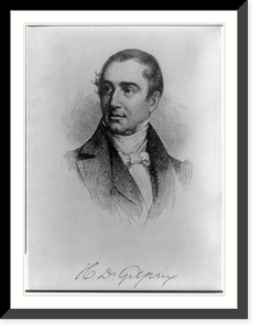 Antique Photo Print - H.D. Gilpin - Framed Wall Art Gift Idea