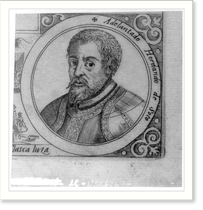Historic Photo Print - Hernando de Soto, 1500