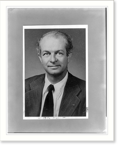 Vintage Photo Print - Linus Pauling - Framed Wall Art Gift Idea