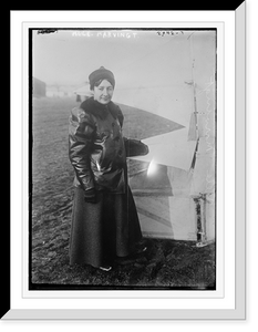 Mlle. Marving T, Antique Poster