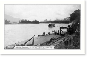 Historic Maritime - Steamboats - Steamer from Moffitt's Landing