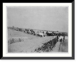 Fort Clark, Tex., ca. 188-: troops digging entrenchment, Antique Poster