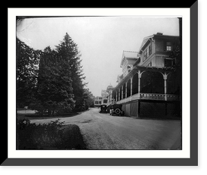 Historic Framed Print, East annex of Deer Park Hotel, [Deer Park, Maryland],  17-7/8" x 21-7/8"
