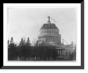 Historic Architecture - Construction of Capitol dome