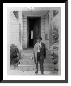 Rev. Haynes, full-length portrait, Eatonville, Florida - 2 Classic, Antique Print