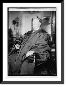 Vintage Photo Print - Wm. Howard Taft - Antique Wall Decor Print