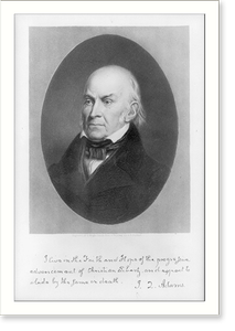Vintage Photo Print - J.Q. Adams - Antique Wall Decor Print