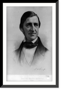 Historic Framed Print, Ralph Waldo Emerson,  17-7/8" x 21-7/8"