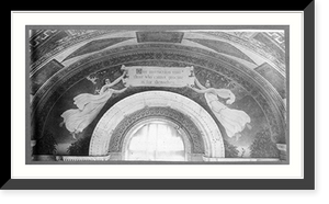 Murals in Library of Congress by Chas. Sprague Pearce - The Message Bearer"", Antique Wall Art
