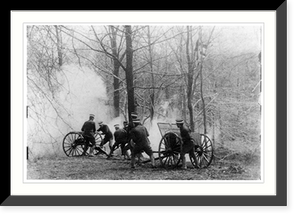 Skirmish between Russian and Japanese Advance Guards Classic, Historic Reproduction