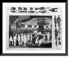 Historic Framed Print, The Circus,  17-7/8" x 21-7/8"