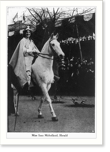 Historic Photo Print - Miss Inez Milholland - Framed Wall Art Gift Idea