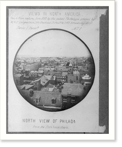 Historic Architecture - Philadelphia - North view of from the State