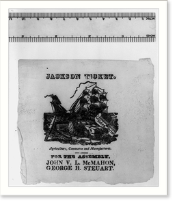 Historic Photo Print - Jackson ticket - Historic Wall Art Gift