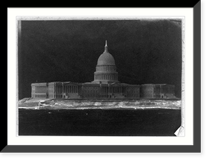 Architectural model of U.S. Capitol, Historic Reproduction