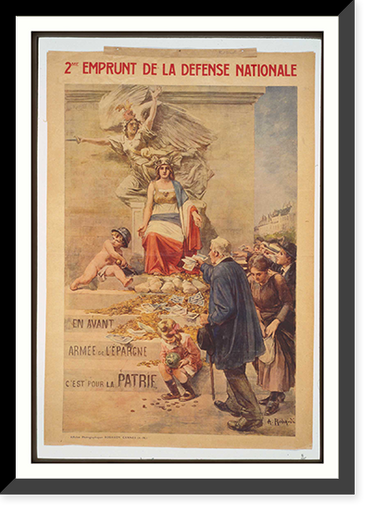 2me Emprunt de la Defense Nationale Classic, Historic Print