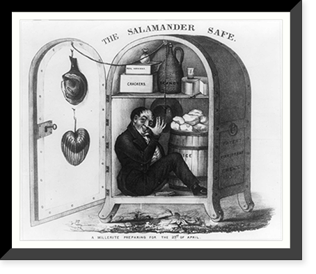 Vintage Photo Print - The salamander safe - Vintage Home Decor Print