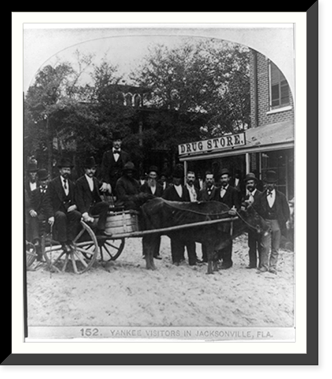 Yankee visitors in Jacksonville, Fla, Historic Print