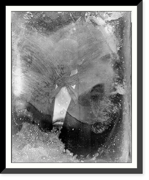 Historic Framed Print, [Roger S. Baldwin, three-quarter length portrait, facing slightly left],  17-7/8" x 21-7/8"