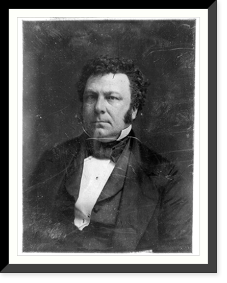 James Alfred Pearce, head-and-shoulders portrait, nearly facing front, Historic Reproduction