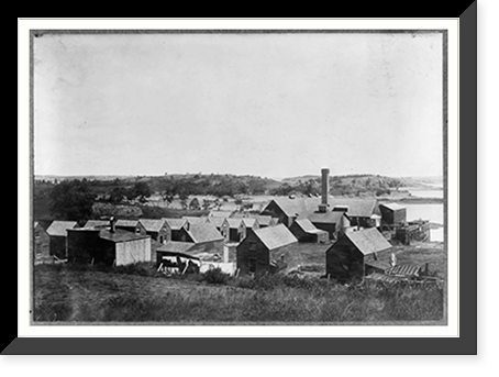 Housing conditions at Clove ? sardine factory, North Lubec, Me. They are much congested and run down. Children work in the factory, but I did not get them that day. Location: North Lubec, Maine