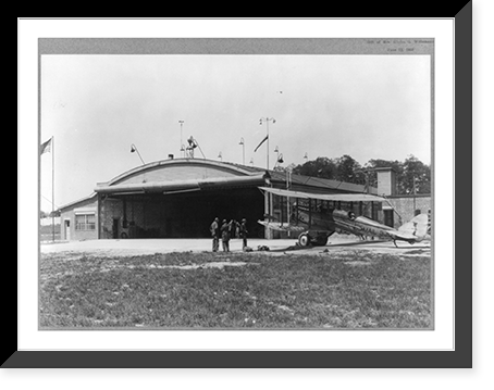Air Mail Service terminal. Bellefonte, Penn. 191-? Classic, Vintage Print