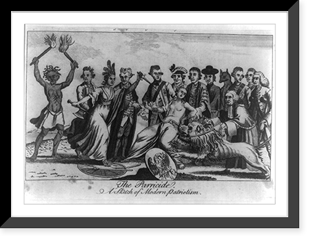 The parricide A sketch of modern patriotism, Vintage Wall Art