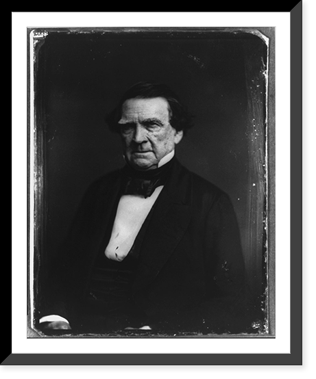 William Learned Marcy, 1786-1857, head-and-shoulders portrait, Antique Wall Art