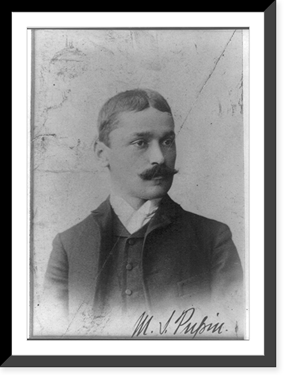 Historic Framed Print, [Michael I. Pupin],  17-7/8" x 21-7/8"