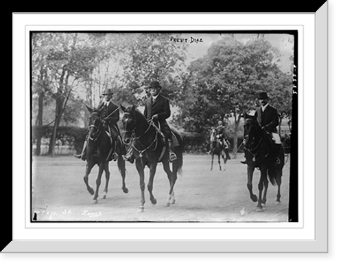 Historic Framed Print, President Diaz - 2,  17-7/8" x 21-7/8"