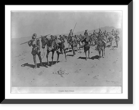 Coronado's March - Colorado, Historic Reproduction