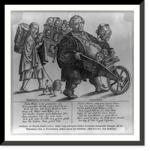 Historic Framed Print, [Martin Luther],  17-7/8" x 21-7/8"