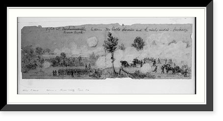 Fight at Mechanicsville changed to Beaver Creek between McCalls division and the rebels under Jackson, Vintage Poster
