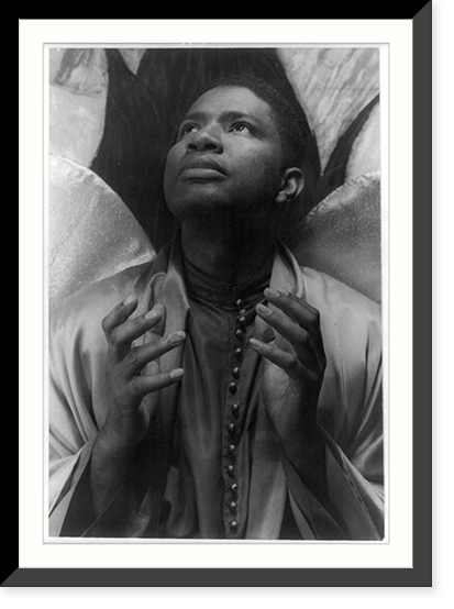 Portrait of Ossie Davis, as Gabriel in The Green Pastures, Vintage Poster